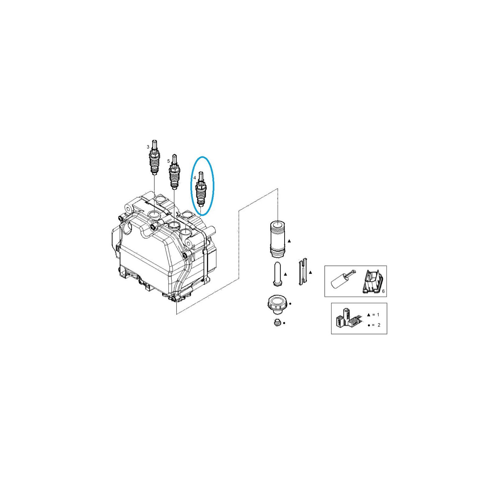 IVC / LS Tractor Connector / 40344763
