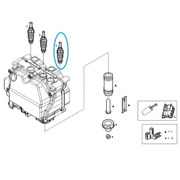 IVC / LS Tractor Connector / 40344763