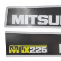 Naklejki Mitsubishi MTX225, MTX225, MTX 225