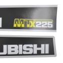 Samolepky Mitsubishi MTX225, MTX225, MTX 225