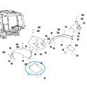 Mudguard / left / TRG861 / LS Tractor / no. 40326049