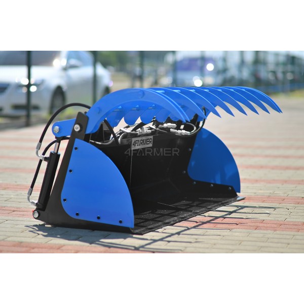 Bucket-crocodile 150 cm 4FARMER attachment XJ BOBCAT (LS LL2101)