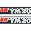 Yanmar YM2020D, YM2020D stickers