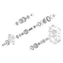 Gear synchronization ring, 33T, TD160-28450, Kubota, L3301, L4240, L4708, L5018, L5040