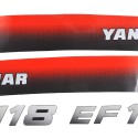 Yanmar EF118, Yanmar EF 118, EF118, EF 118 Aufkleber
