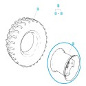 Felga W10.5x12_LWI / TRG490 / LS Tractor / 40449676 | Traktor.com.pl