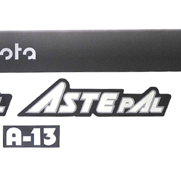 Kubota Aste A-13 stickers, Kubota Aste A13
