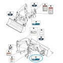 Informačná nálepka model LL1100 / LS Tractor / 40358811