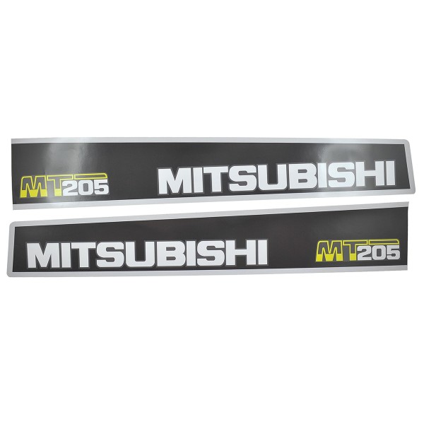 Nálepky Mitsubishi MT205, Nálepky traktorov, Nálepky traktorov, Nálepky Mitsubishi MT 205