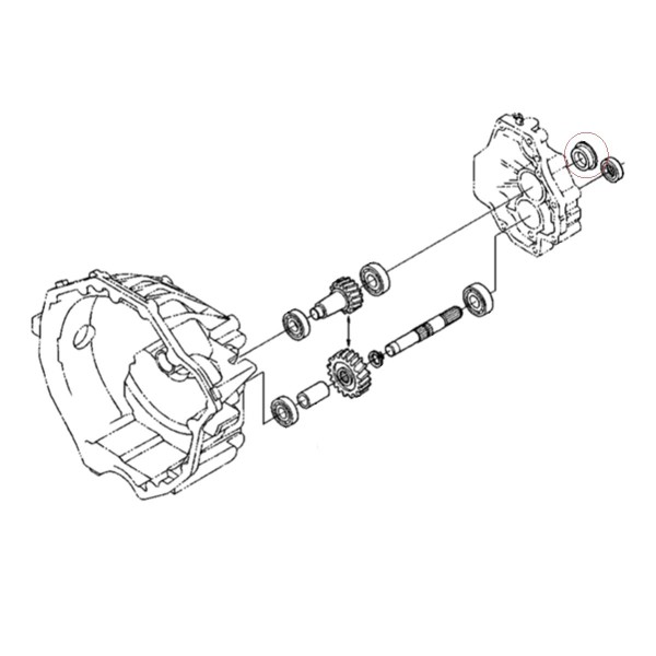 Zátka převodovky, 35 mm, Kubota, 6A100-12180, B1700, B2100, B2320, B2400, B2410, B2710, GB18, GB20