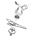 Spodná podložka, 118806461/0, Stiga B42D, B52D, SBC242D, SBC243D, SBC252D