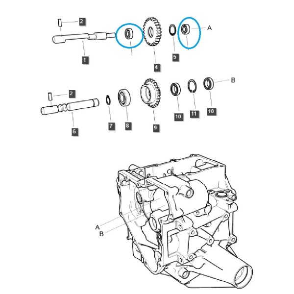 Ball Bearing / A0860000 / LS Tractor 40056717