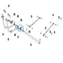 Torzní pružina brzdy / TRG670 / Traktor LS / Č. 40292272