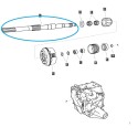 Wałek napędowy TRG287 / LS Tractor / 40337011