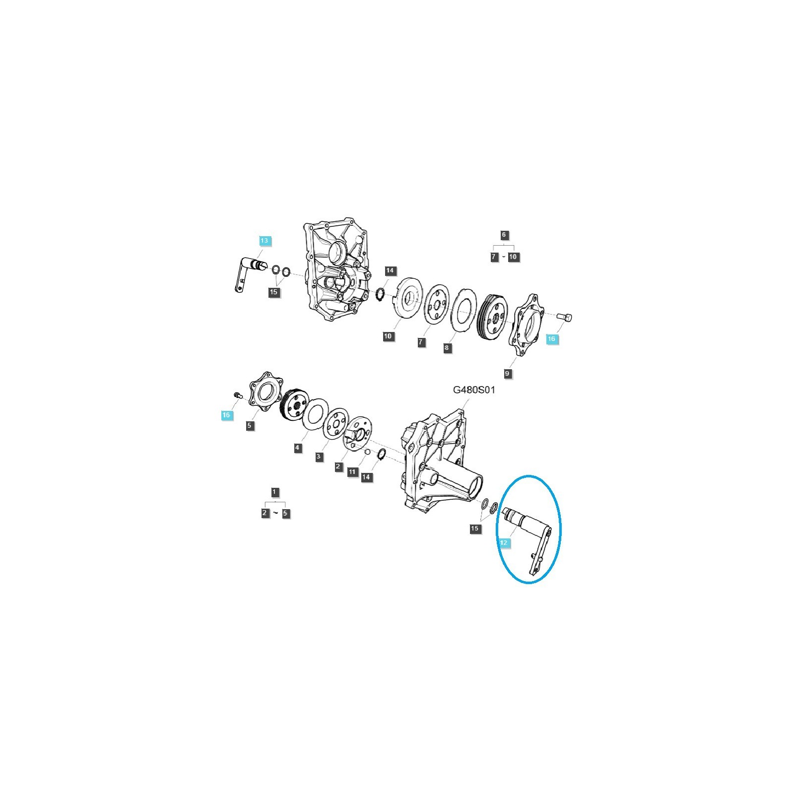 Bremsarm / Links / TRG650 / LS Traktor / Nr. 40361828