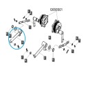 Bras de frein / Droit / TRG670 / Tracteur LS / N° 40293204