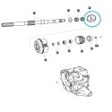 Řetězové kolo 15T PTO-DRV / TRG287 / LS Traktor 40347255