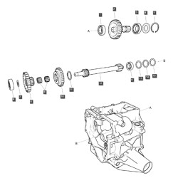 Anillo Seeger / Tractor LS / LS MT1.25 / n.° 40161054