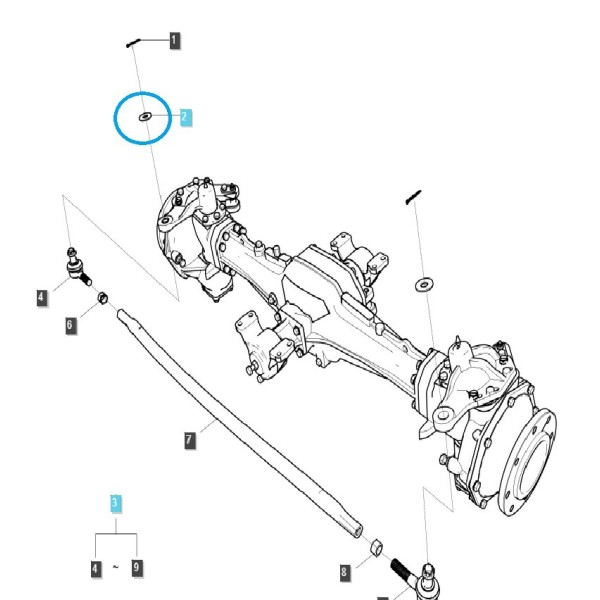 Washer / S365164013 / LS Tractor / 40028204