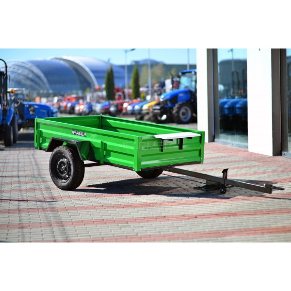 Przyczepka jednoosiowa do ciągnika jednoosiowego PT2000 4FARMER | Traktor.com.pl