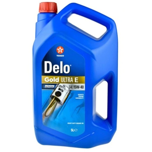 Engine oil, Delo Gold Ultra, E, SAE, 15W-40
