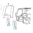 Tesnenie predného spodného okna TRG863 / LS Tractor / 40535392