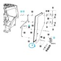 Junta de puerta de cabina / TRG862 / Tractor LS / n.º 40357994