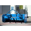 Grejdr, srovnávač pro traktor 4BS 123 cm 4FARMER (modrý)