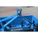 Grader, Planierer für 4BS 123 cm 4FARMER Traktor (blau)