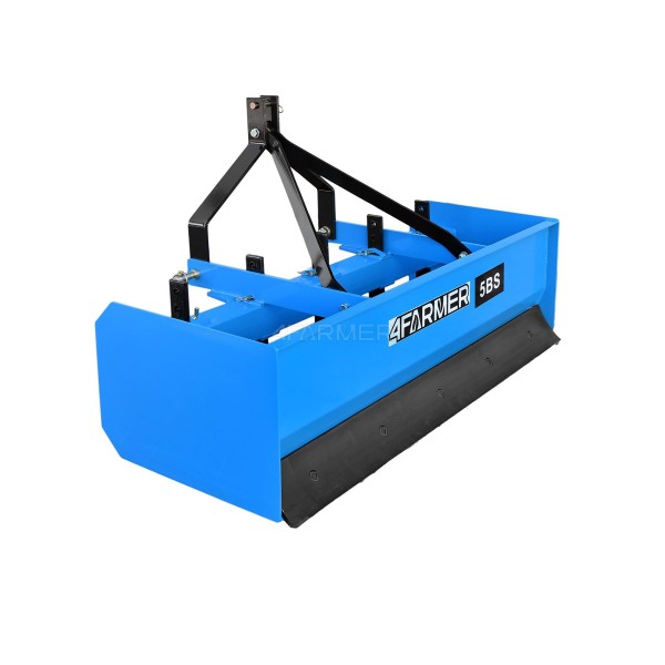 Grader, leveler for tractor 5BS 153 cm 4FARMER (blue)