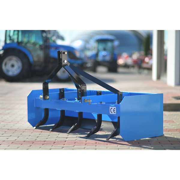 Grader, leveler for tractor 5BS 153 cm 4FARMER (blue)