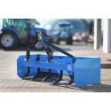 Grejder, zrovnávač za traktor 5BS 153 cm 4FARMER (modrý)