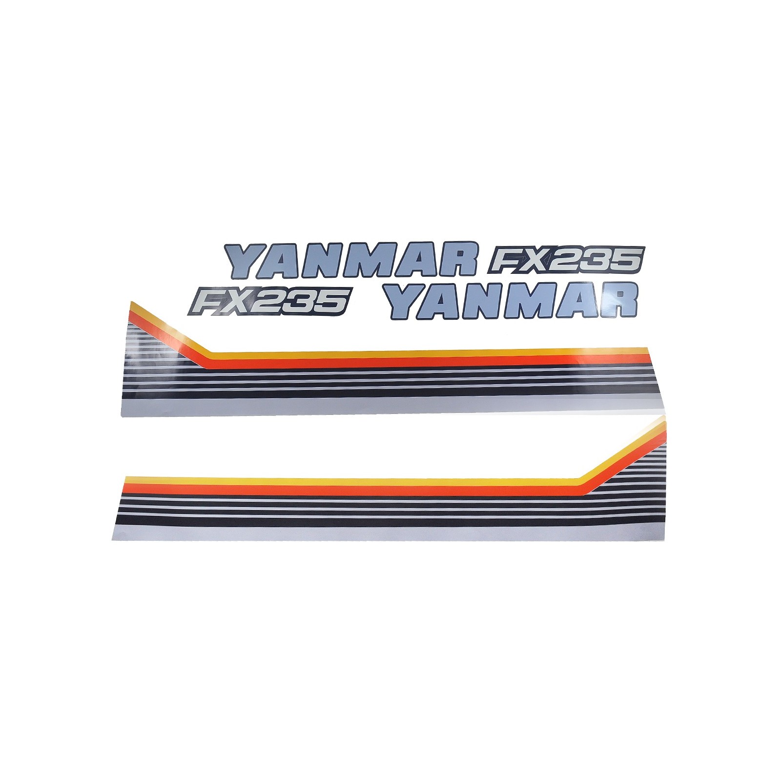 Autocollants Yanmar FX235
