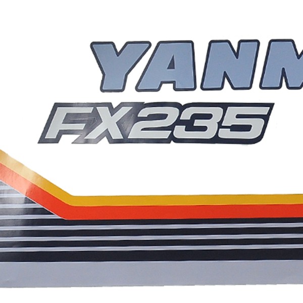 Nálepky Yanmar FX235