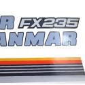 Yanmar FX235 stickers
