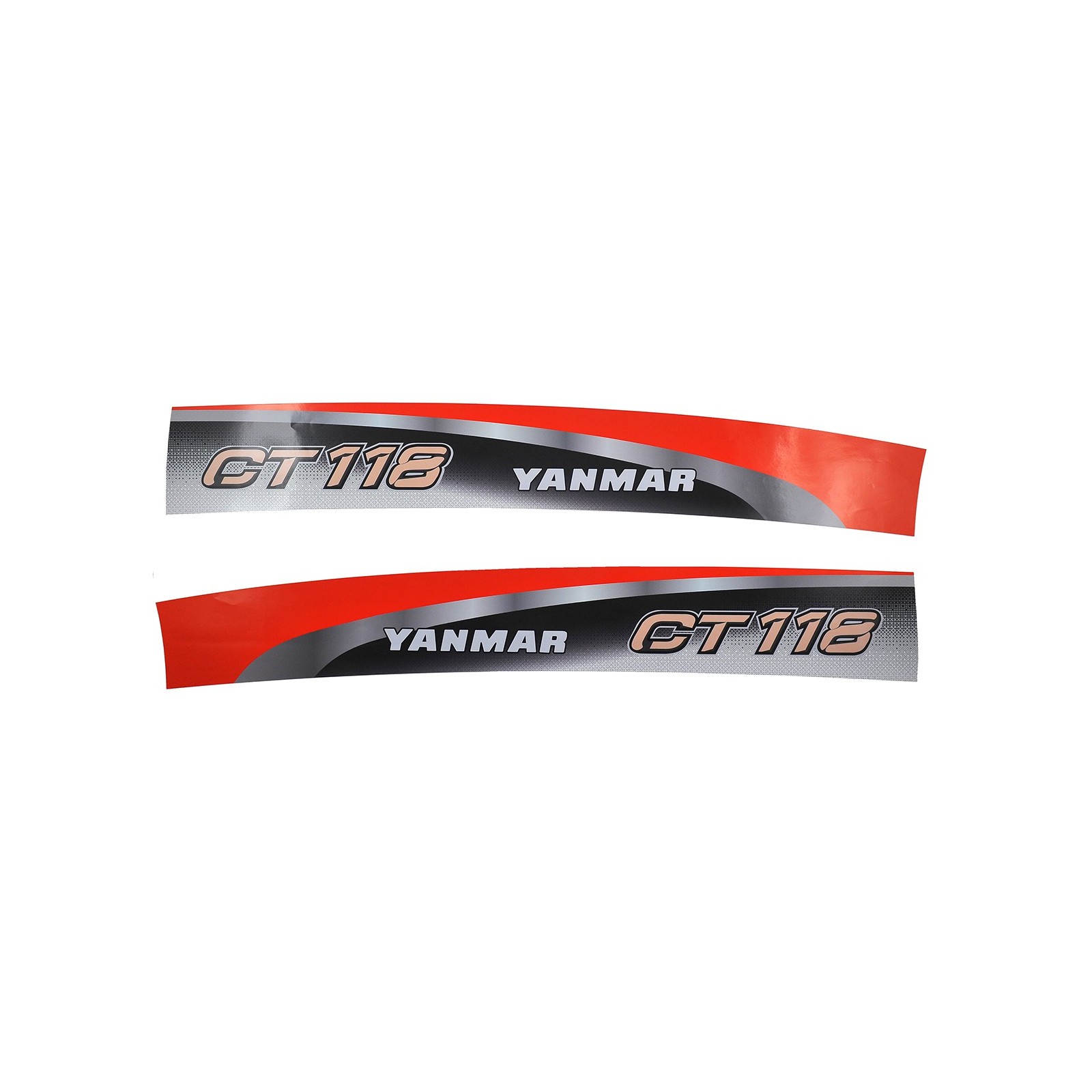 Pegatinas, Yanmar CT118