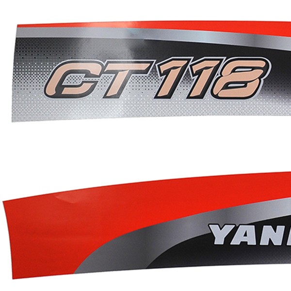 Autocollants, Yanmar CT118