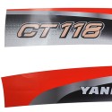 Aufkleber, Yanmar CT118