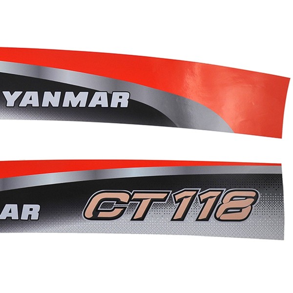 Pegatinas, Yanmar CT118