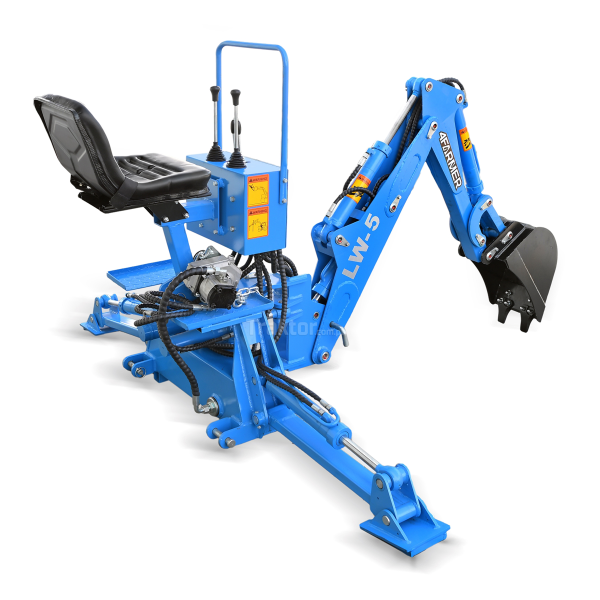 Excavator for LW-8 4FARMER tractor | price | data