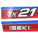 Autocollants Iseki TK21