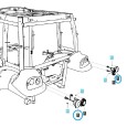 Lámpara LED (trasera) TRG760 / Tractor LS / 40281123