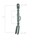 Stabilisateur de bras, attelage trois points, Cat I, Kubota, B2140, B2410, 6C507-65200, cat 1