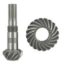 Crown wheel, 20T, 26T, pinion, 11T, 14T, 6C040-97960, Kubota