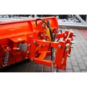 Gerader Schneepflug 160 cm, hydraulisch, mit 4FARMER-Anbauplatte