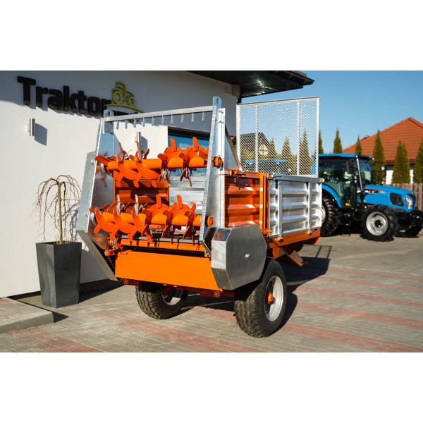 Rozrzutnik obornika jednoosiowy N250/1 JOL-MET | Traktor.com.pl