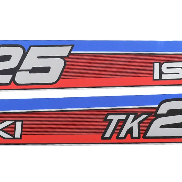 Nálepky Iseki TK25