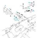 Ramię przedniego pedału TRG292 / LS Tractor / 40374635