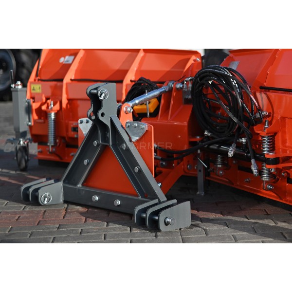 Pług do śniegu strzałkowy SPV-260+ / 260 cm, hydrauliczny (TUZ) 4FARMER | Traktor.com.pl