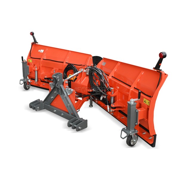 Pług do śniegu strzałkowy SPV-300+ / 300 cm, hydrauliczny (TUZ) 4FARMER | Traktor.com.pl